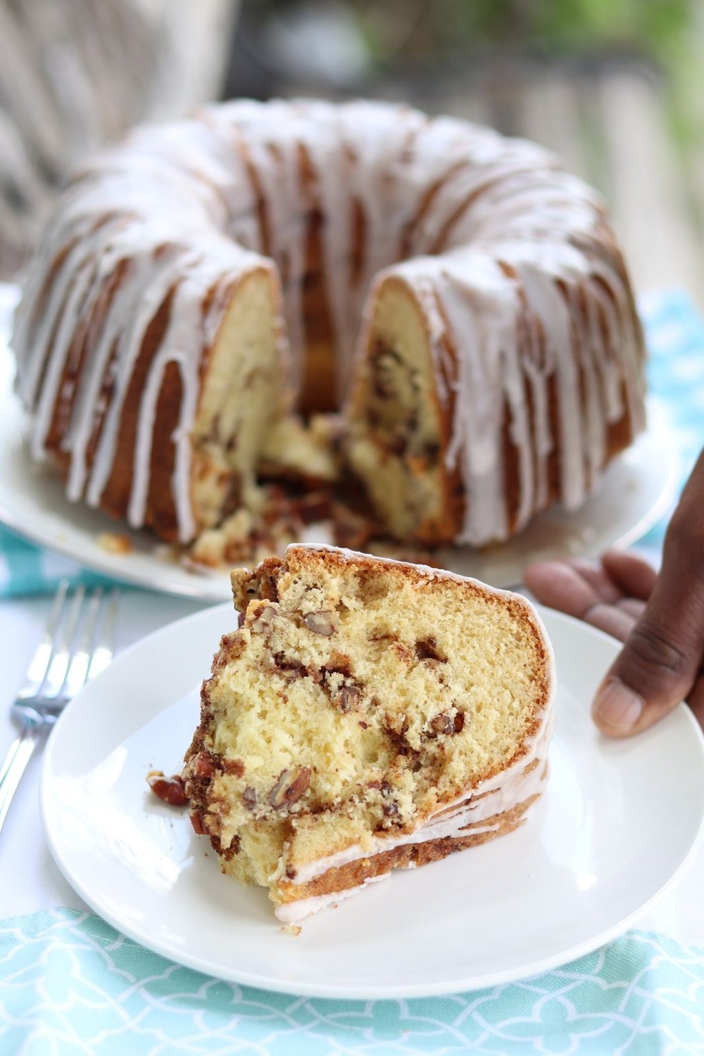 Babka piaskowa z lukrem