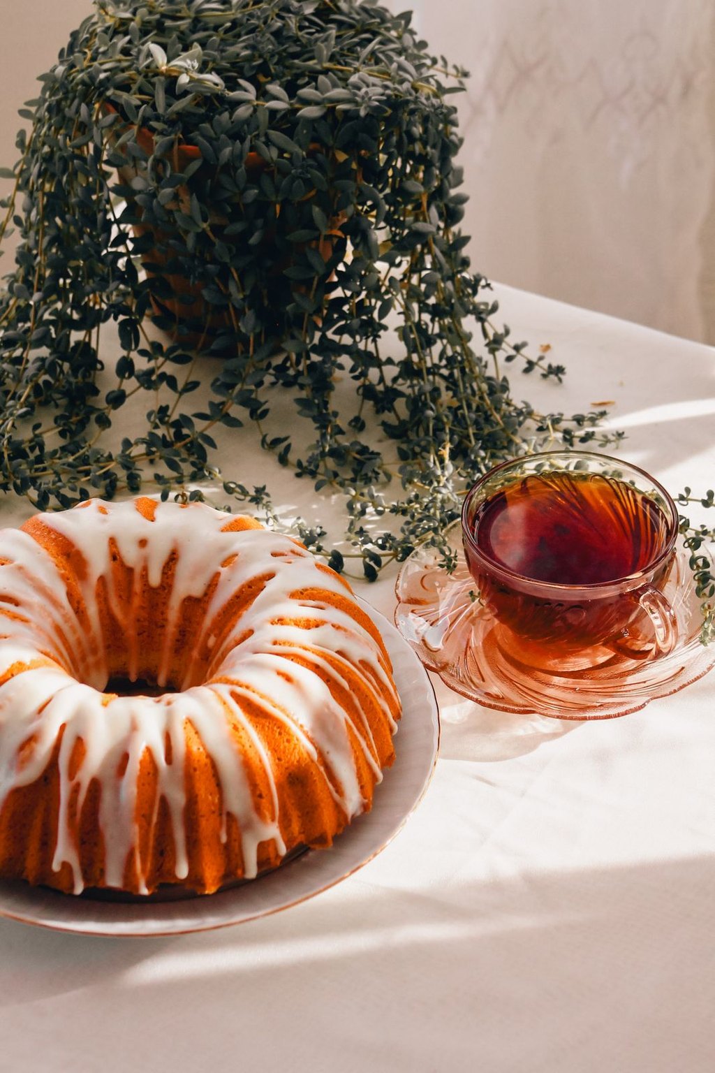 Babka cytrynowa z lukrem