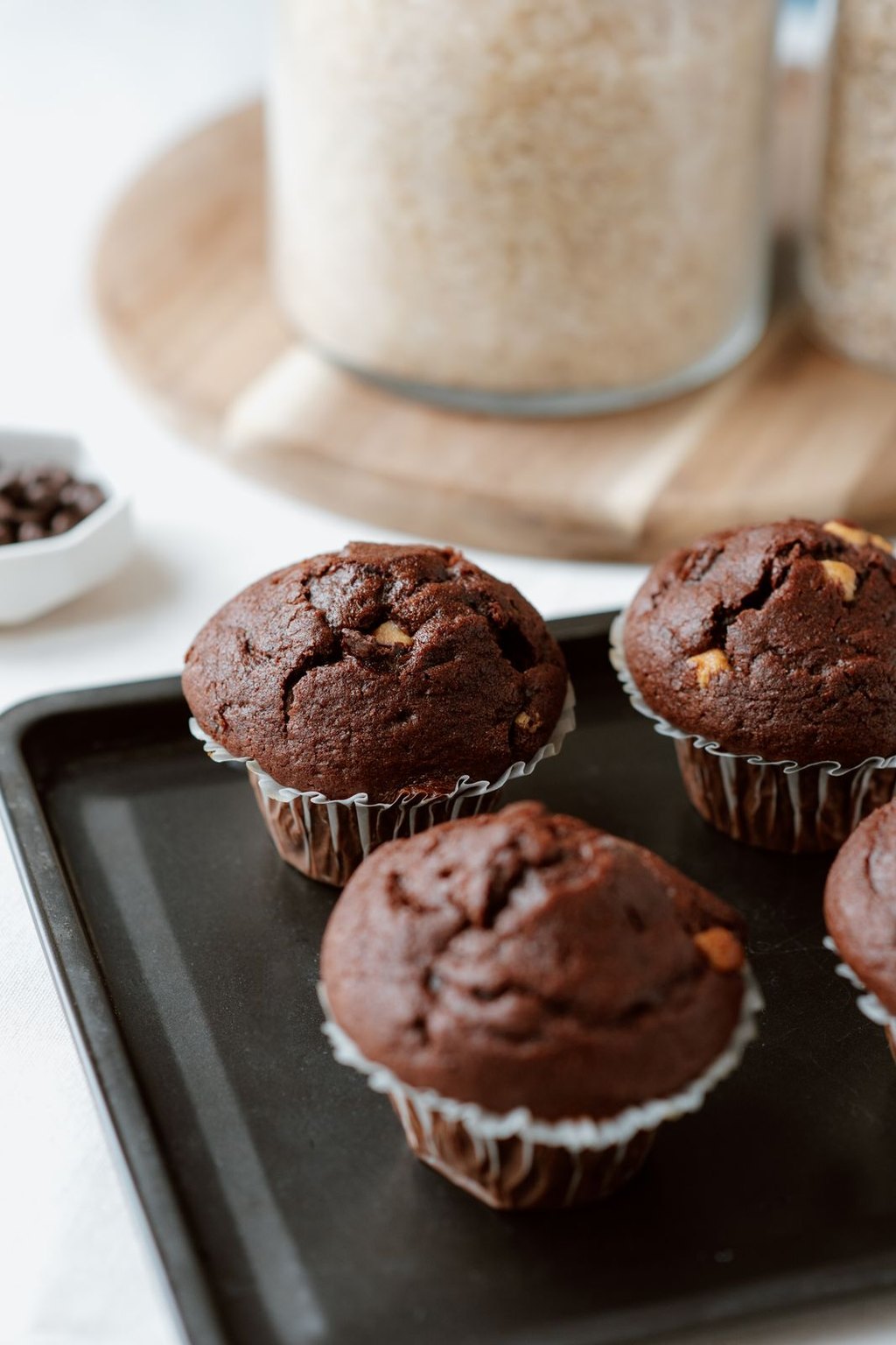 Muffinki czekoladowe