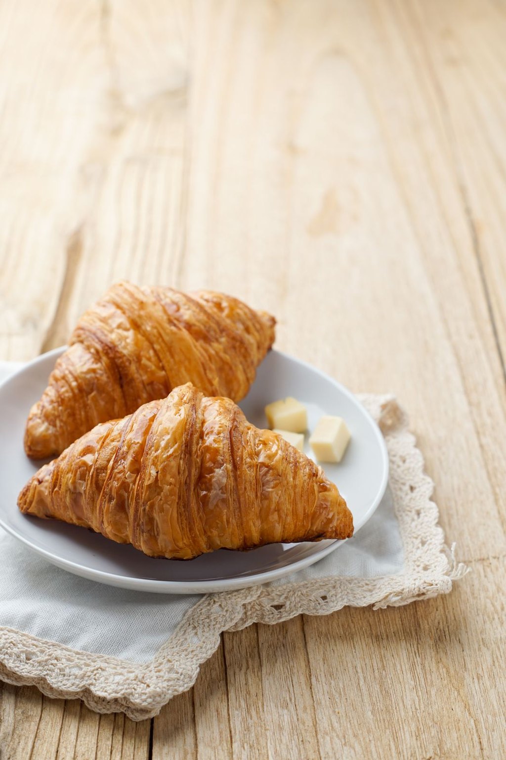 Maślane croissanty