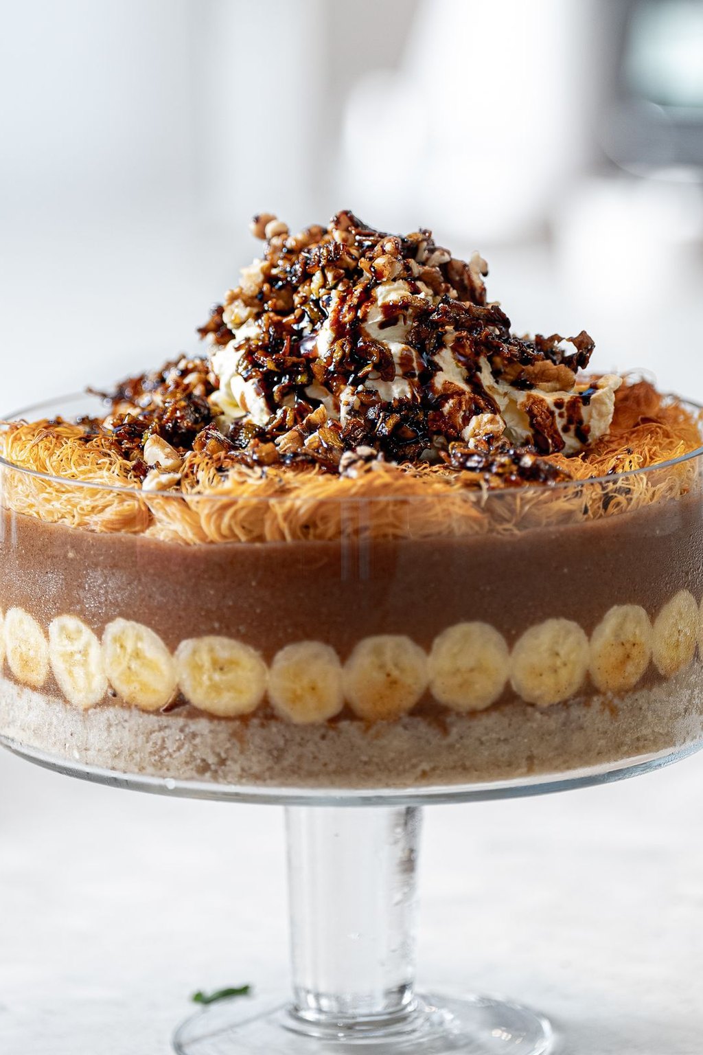 Ciasto banoffee z bananami i kajmakiem