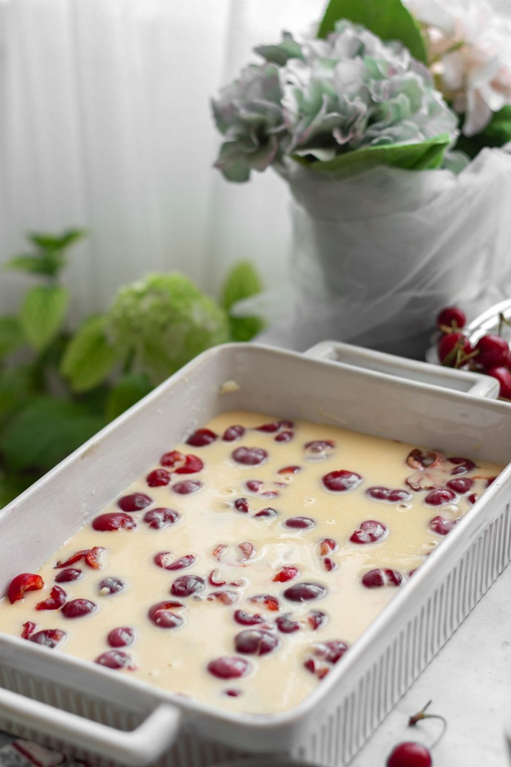Clafoutis z wiśniami