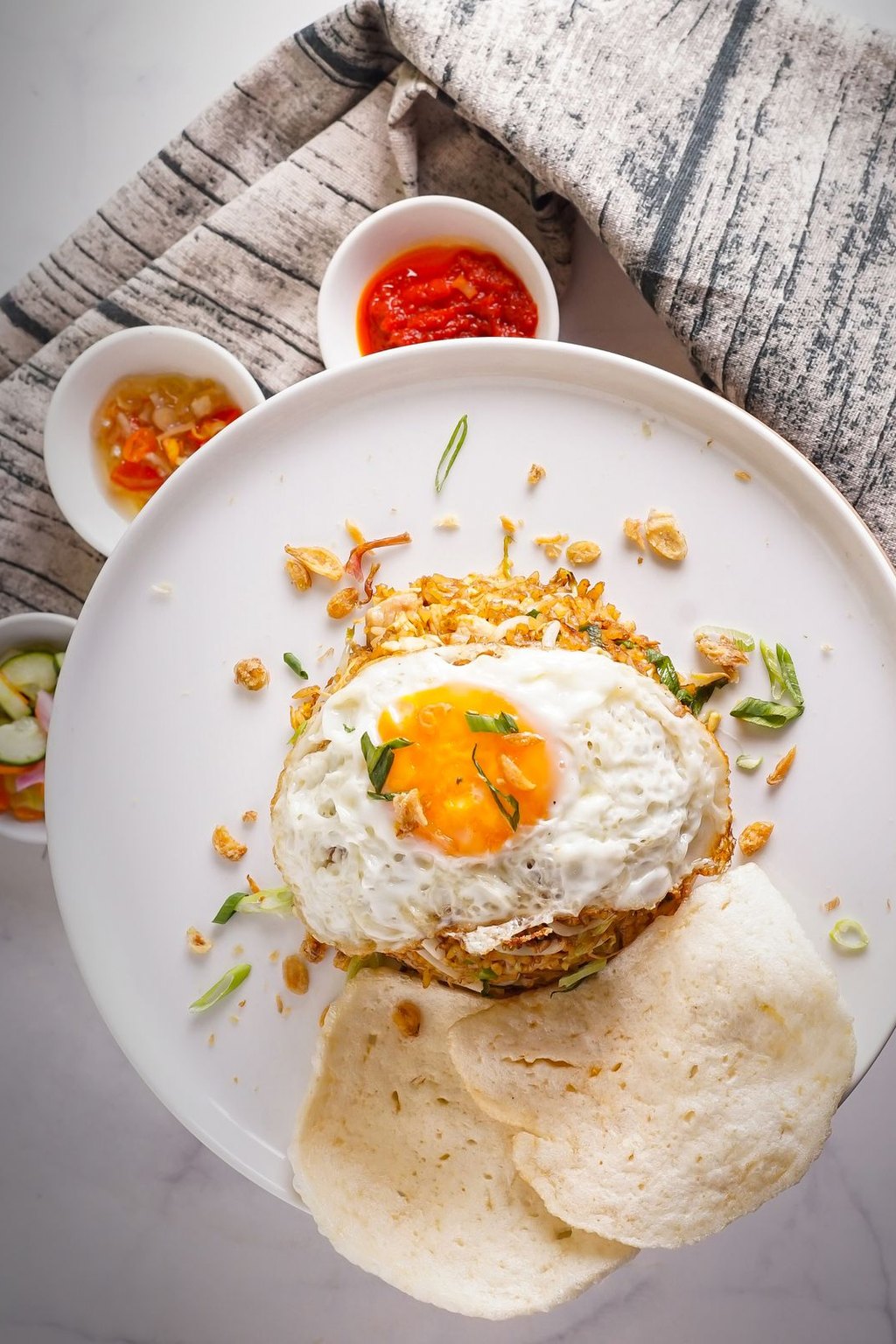 Nasi goreng z jajkiem sadzonym