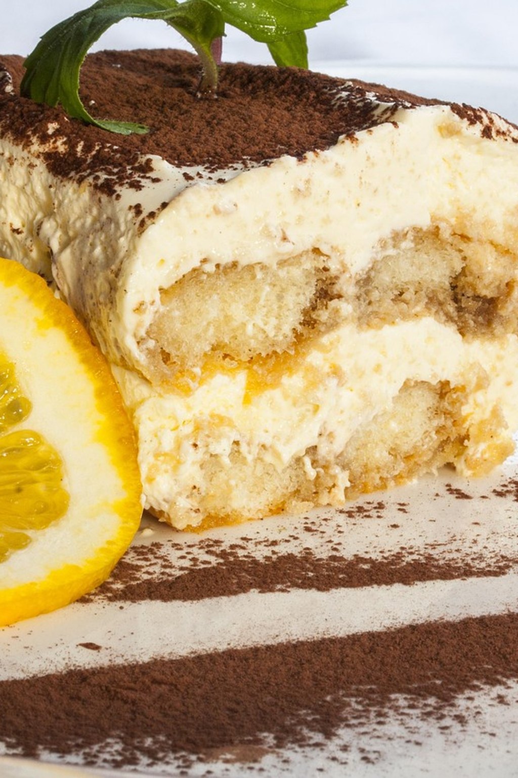 Cytrynowe tiramisu z kakao