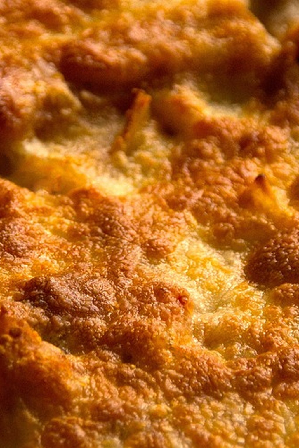 Ziemniaczana zapiekanka z twarogiem i jajkiem