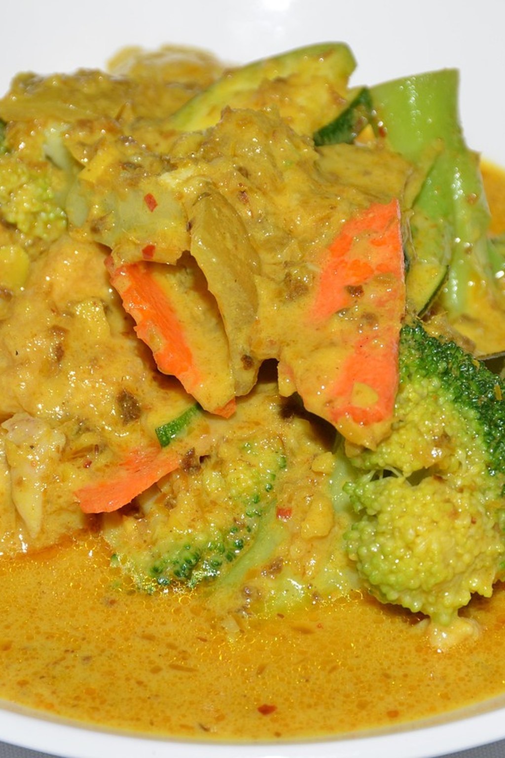 Kurczak curry z warzywami