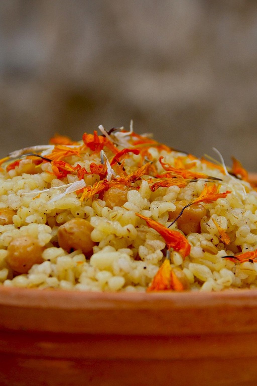 Kremowy bulgur z ciecierzycą