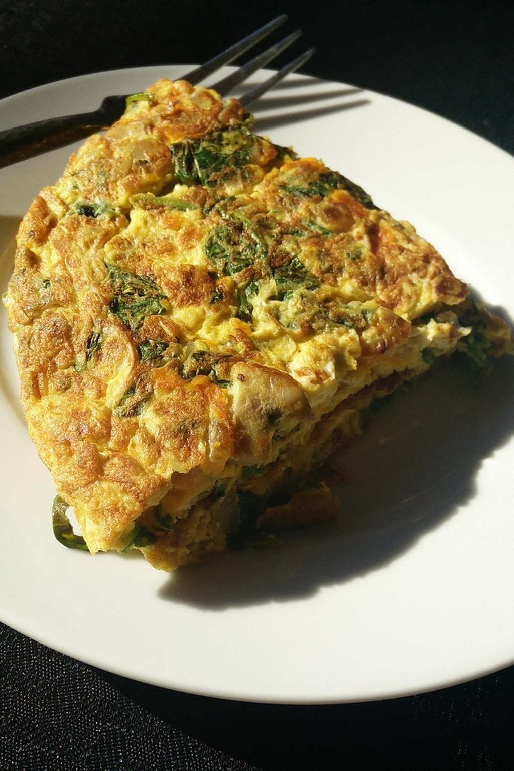 Tajski omlet z tempehem i edamame