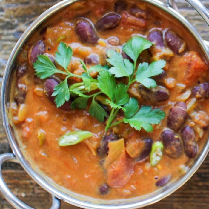 Curry z czerwonej fasoli