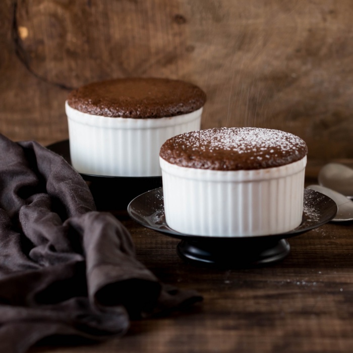 Czekoladowe soufflé