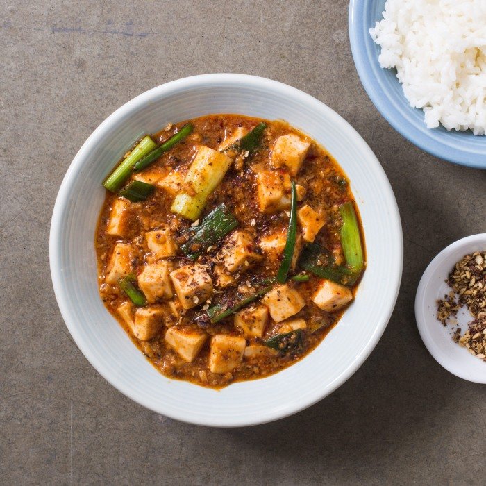 Mapo tofu z wołowiną