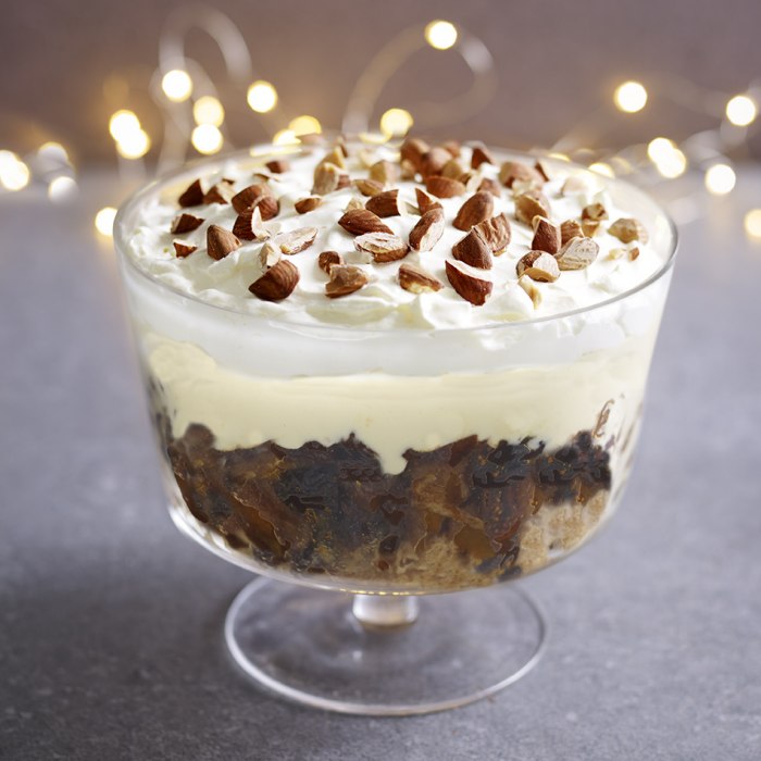 Świąteczny trifle z puddingiem