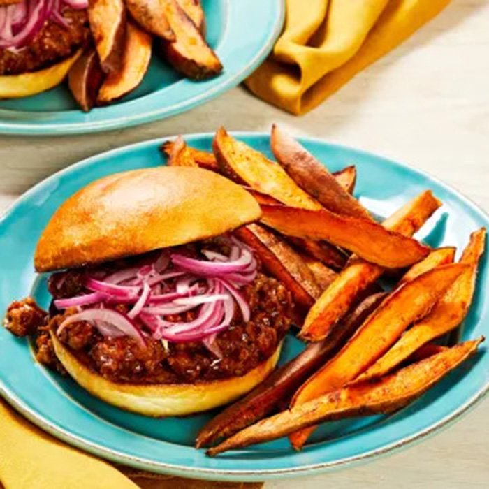 Sloppy joe z wieprzowiną BBQ