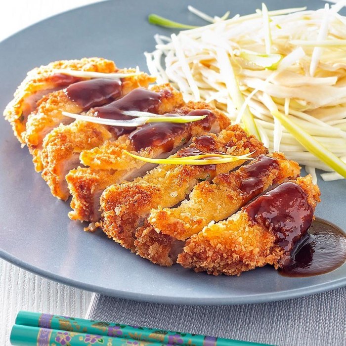 Tonkatsu, japoński kotlet wieprzowy