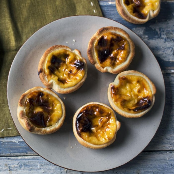 Pastéis de nata, portugalskie babeczki z kremem