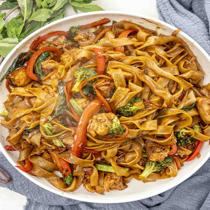 Pad kee mao z wołowiną