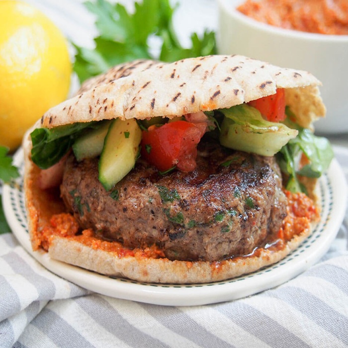 Burgery kofta z jagnięciną