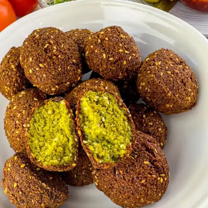 Falafel z patelni