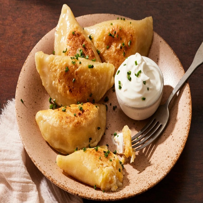 Pierogi z kapustą kiszoną