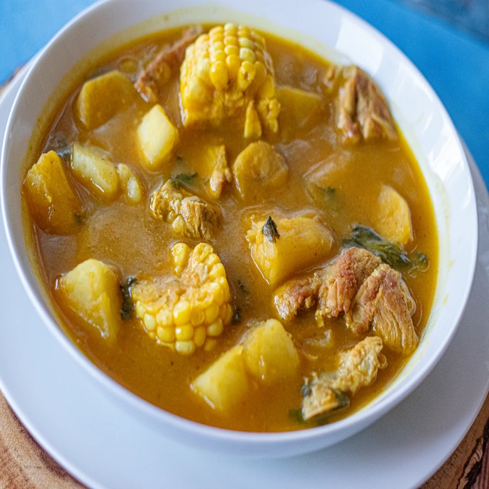 Wenezuelskie sancocho wołowe