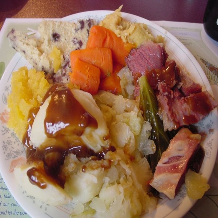 Jiggs dinner, nowofundlandzki obiad