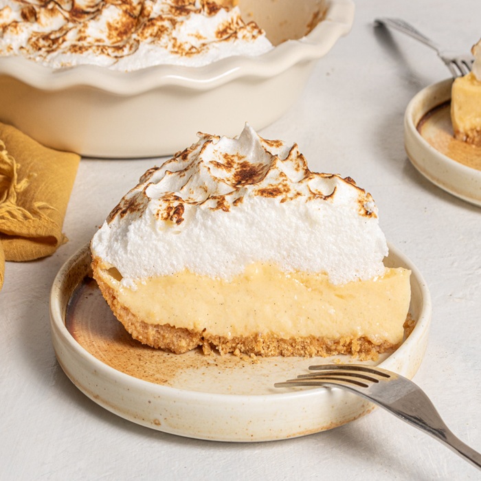 Kanadyjska tarta z kremem i bezą