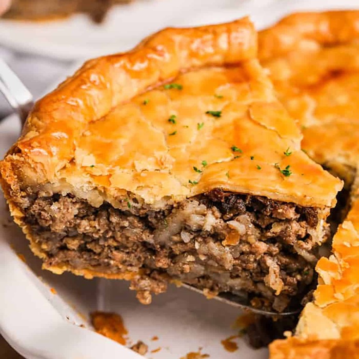 Tourtière, kanadyjska tarta mięsna