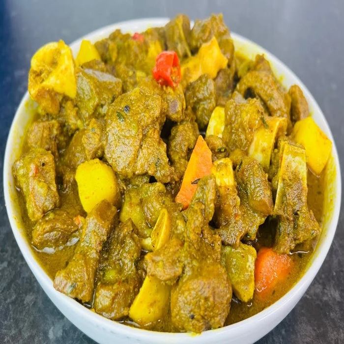 Jamajska potrawka curry z koźliny