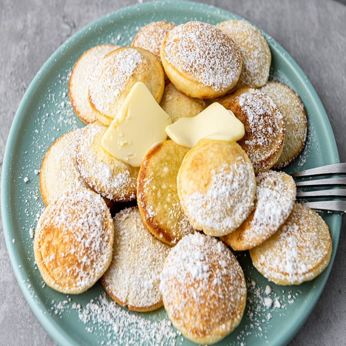 Holenderskie poffertjes
