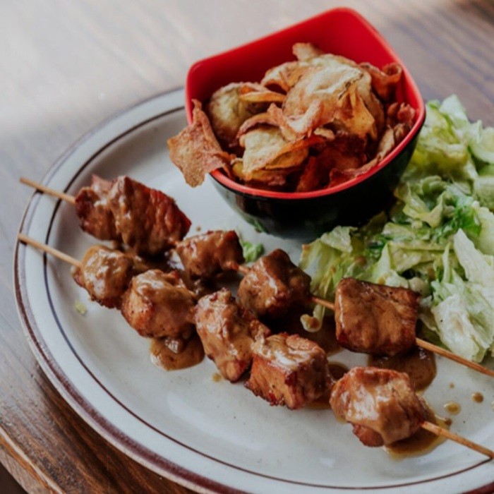 Satay wołowe z grilla