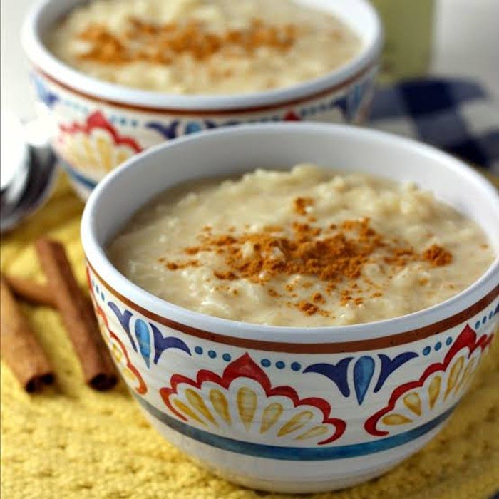 Arroz con leche, kremowy ryż na mleku