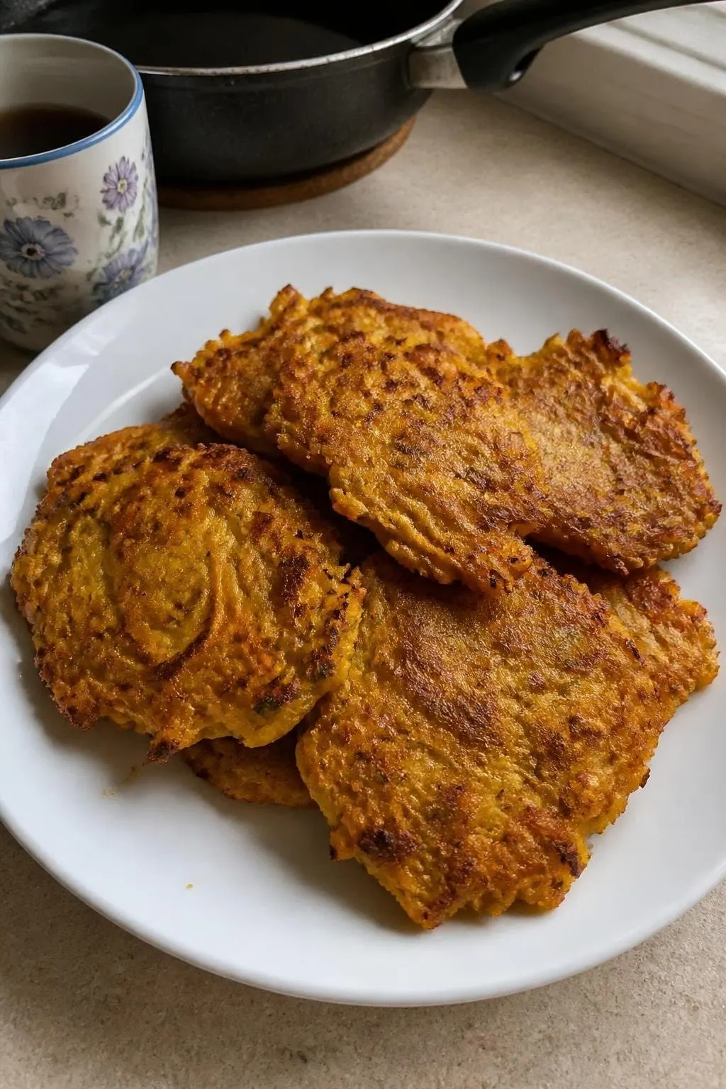 Warzywne pakory z patelni