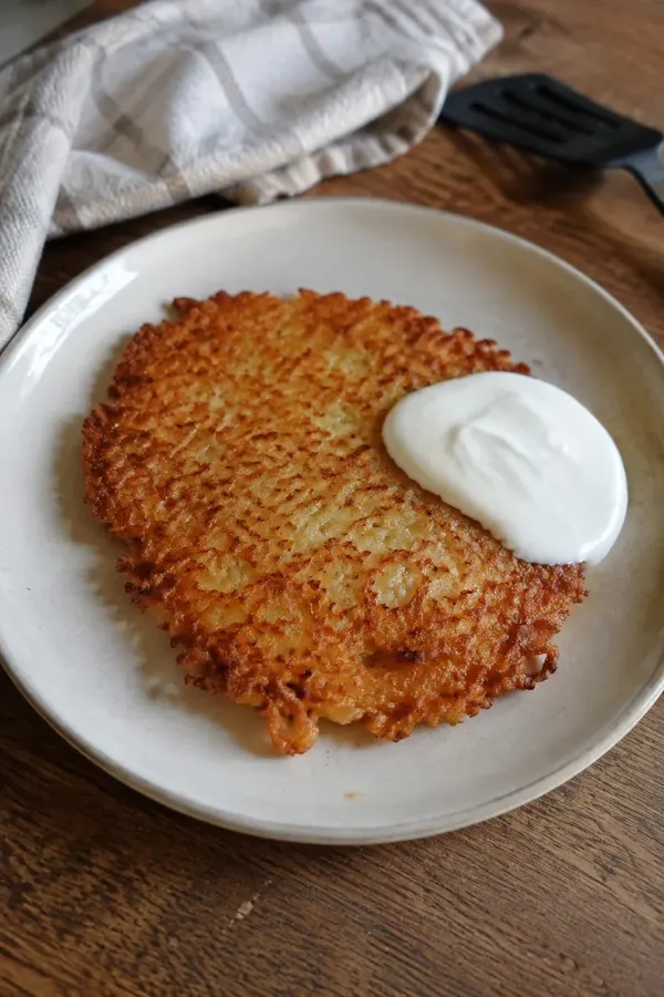 Placki ziemniaczane ze śmietaną