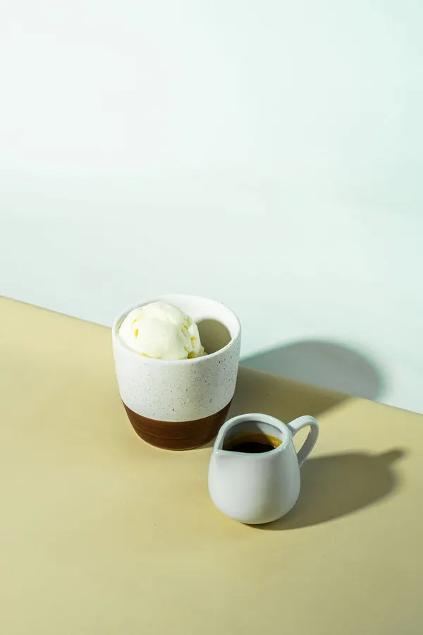 Affogato z lodami waniliowymi