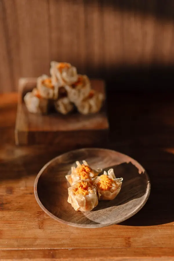 Siu mai z wieprzowiną i krewetkami